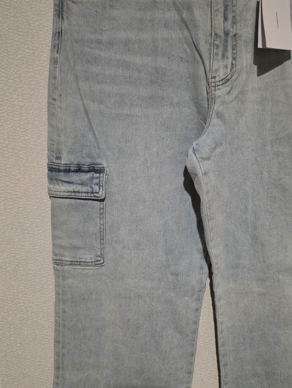 Vervet Alyssa 90s Vintage Straight Cargo Jeans High Rise Size 32 - Picture 6 of 8